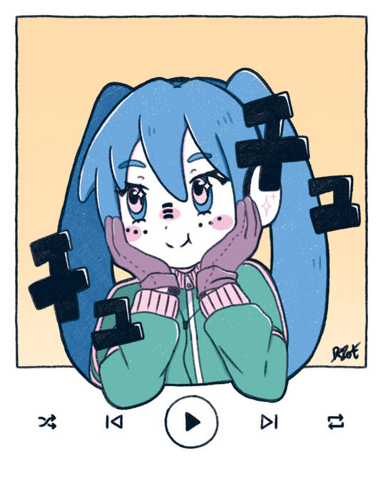 Hatsune Miku Matryoshka Fanart