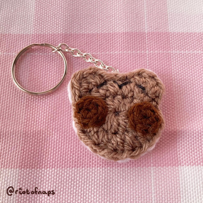 Macaron Keyring Macaron Keyring